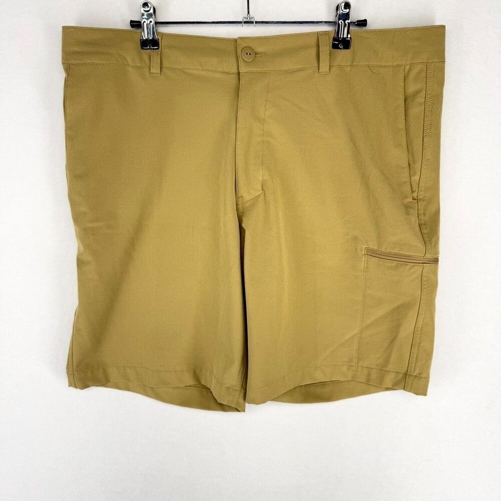 The North Face FlashDry Khaki Tan Hiking Shorts Mens 36 Regular Technical Trail‎